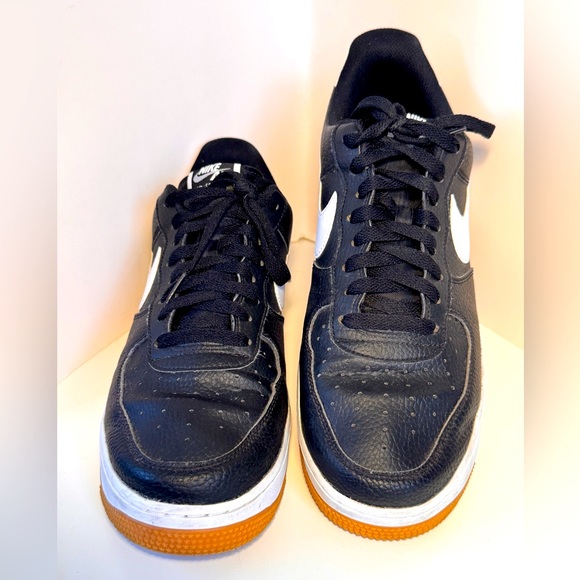 Nike Other - NIKE Air Force 1 Low Gum Sole Shoes - CI0057-002 -Men’s Size 12 -Black/White ‘07